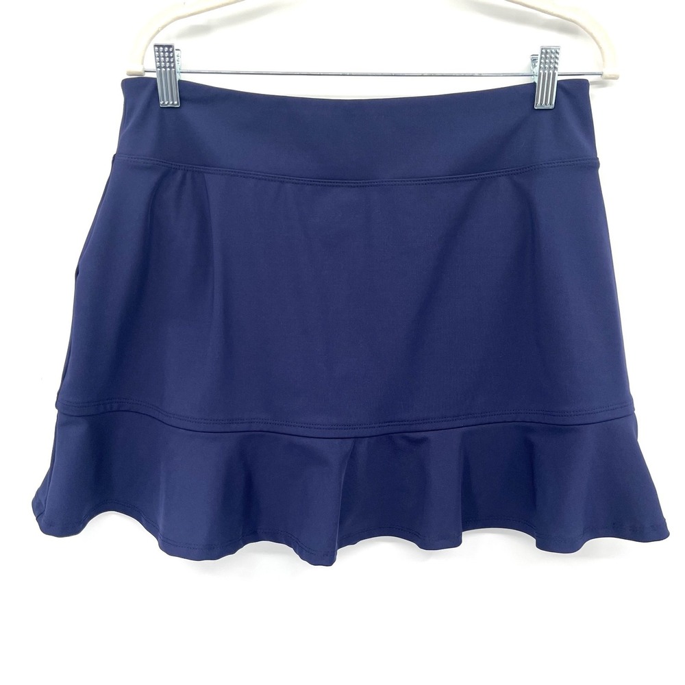 Tommy Bahama Navy Blue Active wear golf skort preppy country club old money L